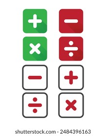 Calculator icon vector on white background. Savings, finances sign. Economy calculate.