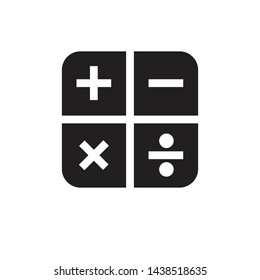 calculator icon vector simple design