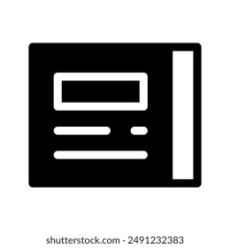 Calculator Icon Vector Symbol Design Illustration