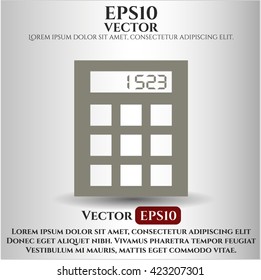 Taschensymbol Vektorsymbol flach eps jpg app web concept
