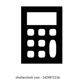 Calculator Icon Vector Symbol Illustration
