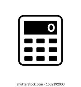 Calculator icon vector in trendy style