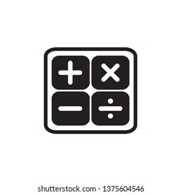 calculator icon vectors
