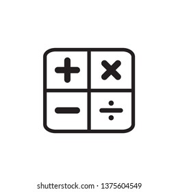 calculator icon vectors