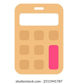 Calculator icon for web, app, infographic, etc