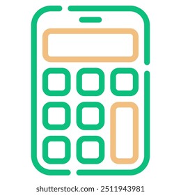 Calculator icon for web, app, infographic, etc