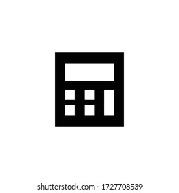 Calculator icon for web and mobile