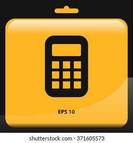 calculator icon for web and mobile