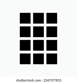 Calculator Icon within Glyph Style.
