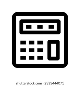calculator icon for your website, mobile, presentation, and logo design.
