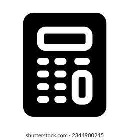 calculator icon for your website, mobile, presentation, and logo design.
