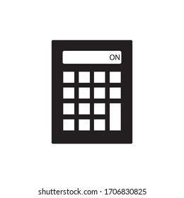 calculator illustration icon logo vector