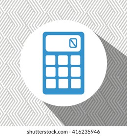 calculator isolated design 
