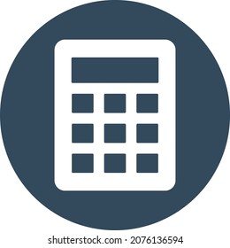 Calculator Isolated Vector icon which can easily modify or edit


