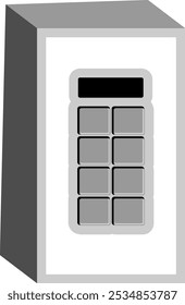 Calculator Letter Alphabet Vector Element I