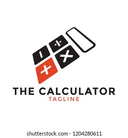 Calculator Logo Icon Design Template Vector