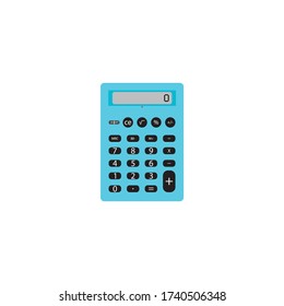calculator logo vector icon illustration