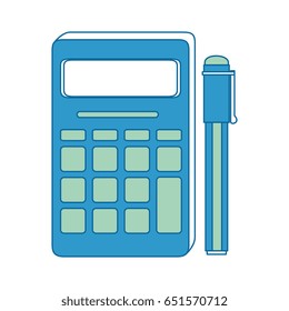 Calculator math device