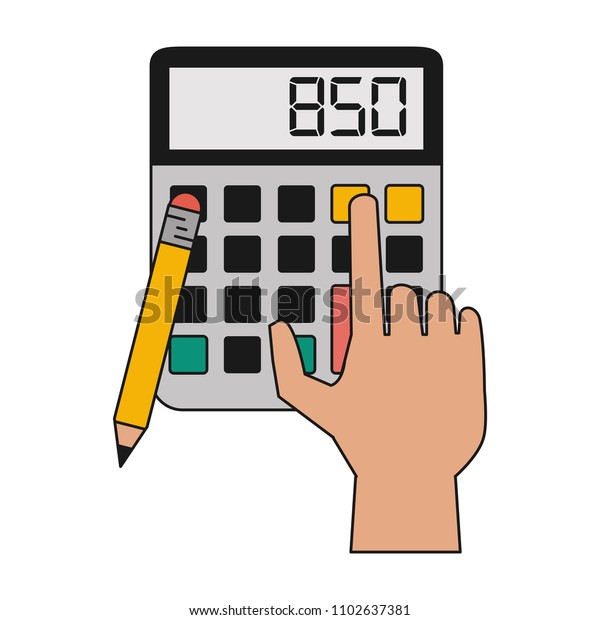 Calculator math\
device