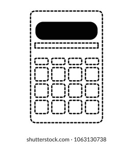 calculator math device icon