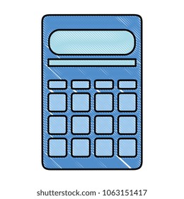 calculator math device icon