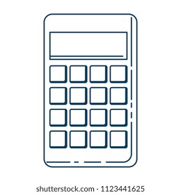 calculator math device icon