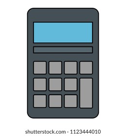 calculator math device icon