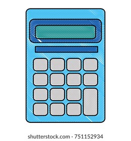 calculator math device icon