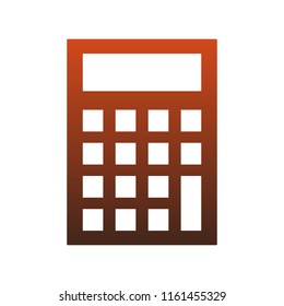 Calculator math device red lines