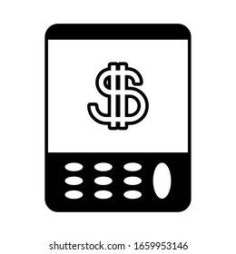 calculator math finance on white background vector illustration design
