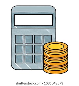 calculator math with hard disk