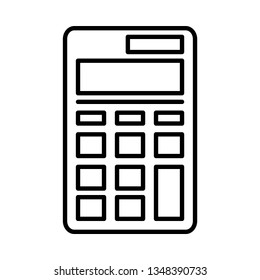 calculator, math icon. Element of education illustration. Signs and
symbols can be used for web, logo, mobile app, UI, UX, eps file