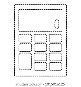calculator math isolated icon vector illustration design