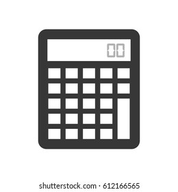 calculator math isolated icon vector illustration design