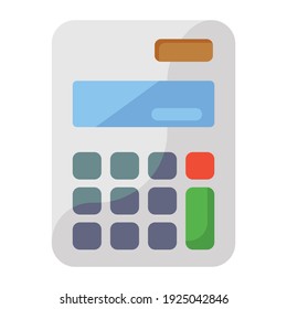 
Calculator, mathematical calculation equipment in modern style 