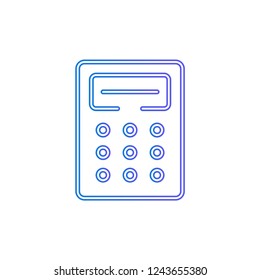 Calculator Modern Simple UI Vector Icon