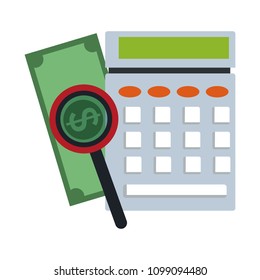 Calculator and money