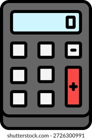 Calculadora Nuevo Vector de diseño de iconos creativos