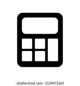 calculator new icon vector symbol