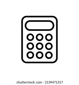 calculator new icon vector symbol