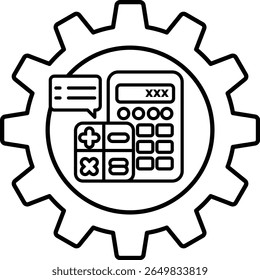 A calculator with the numbers 1 through 9 on it. The calculator is on a black background