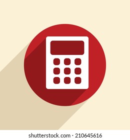 calculator. office  sign.