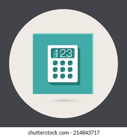 calculator. office sign