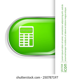 calculator. office sign