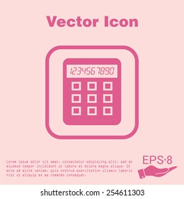 calculator. office sign