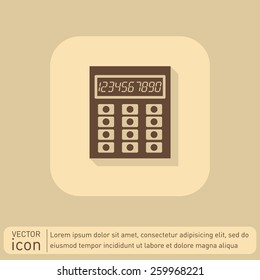 calculator. office sign