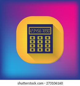 calculator. office sign