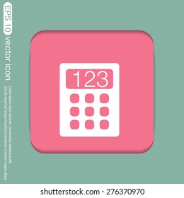 calculator. office sign