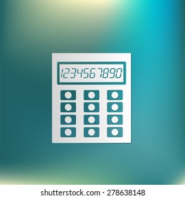 calculator. office sign