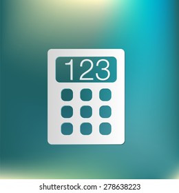 calculator. office sign